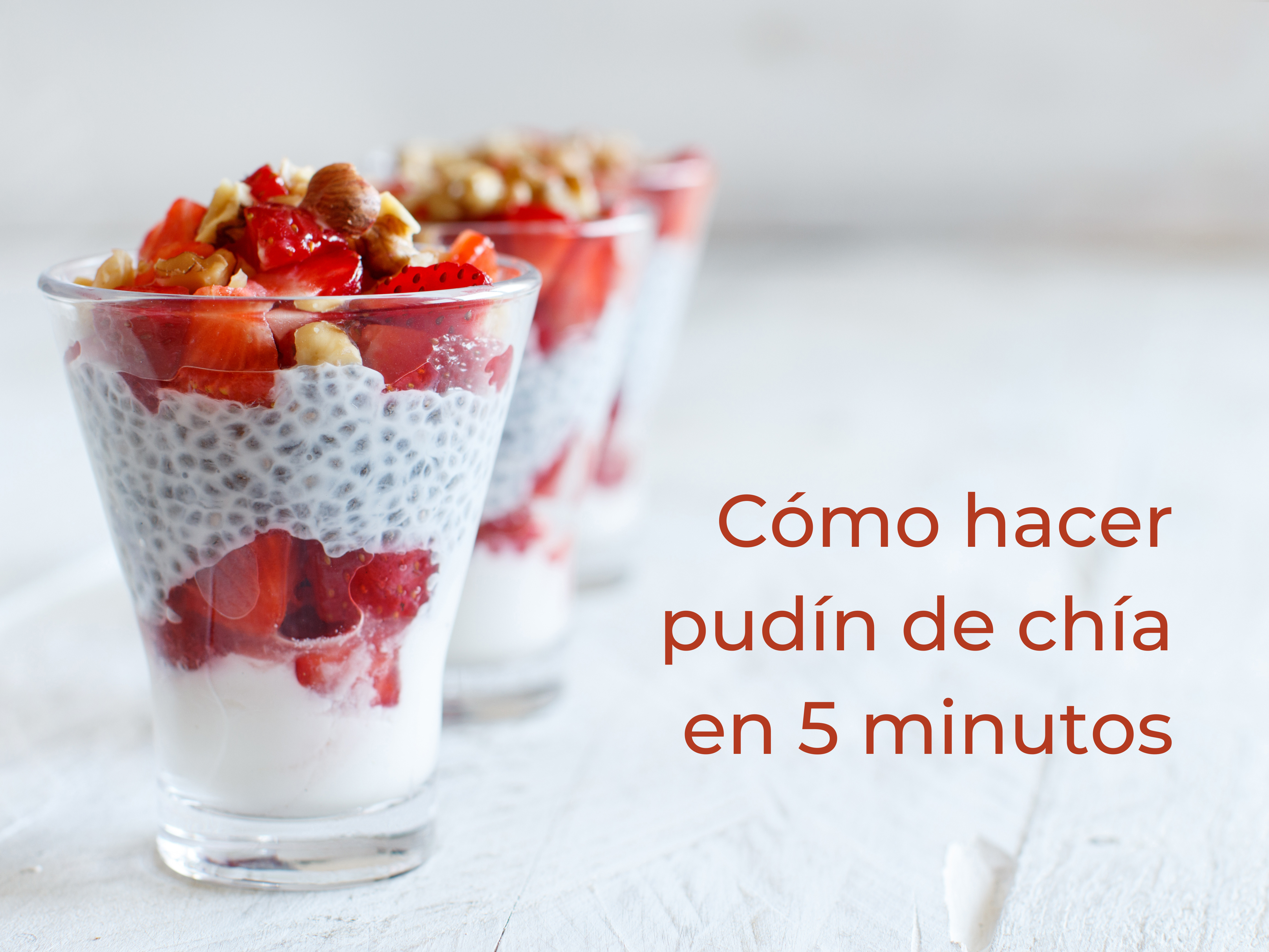 Cómo hacer pudín de chía en 5 minutos