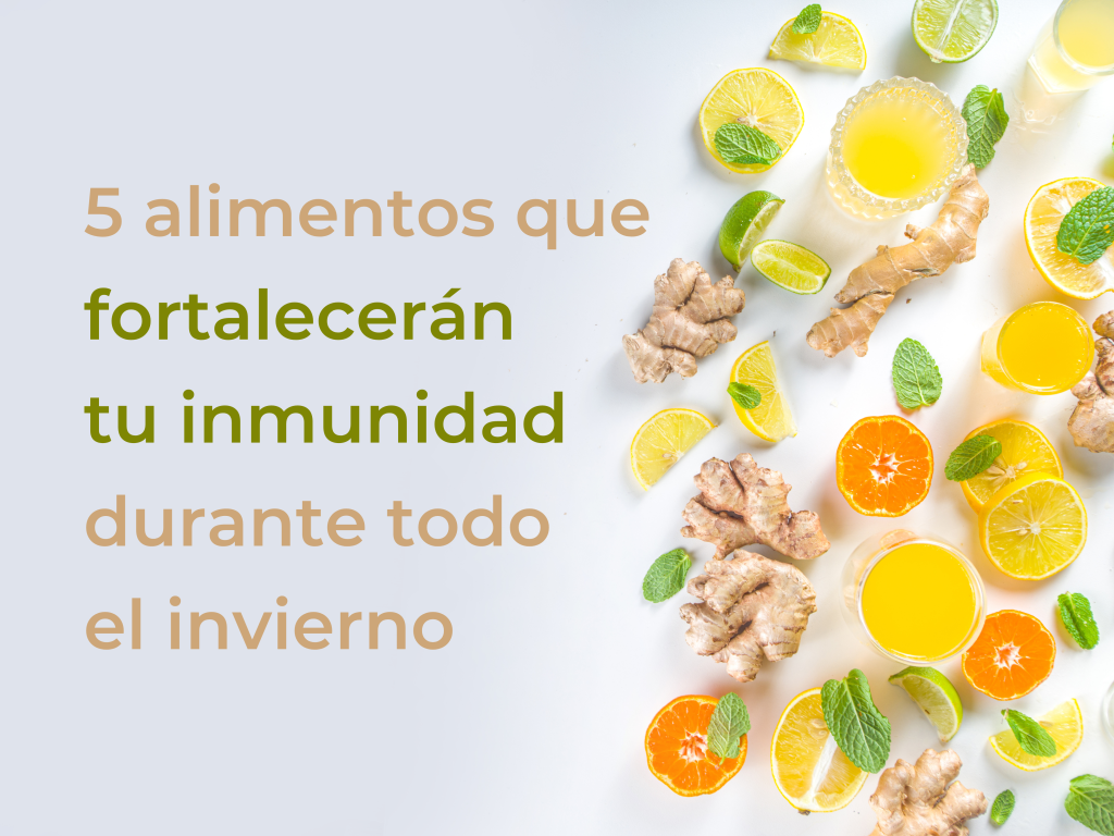 5 alimentos que fortalecerán tu inmunidad durante todo el invierno