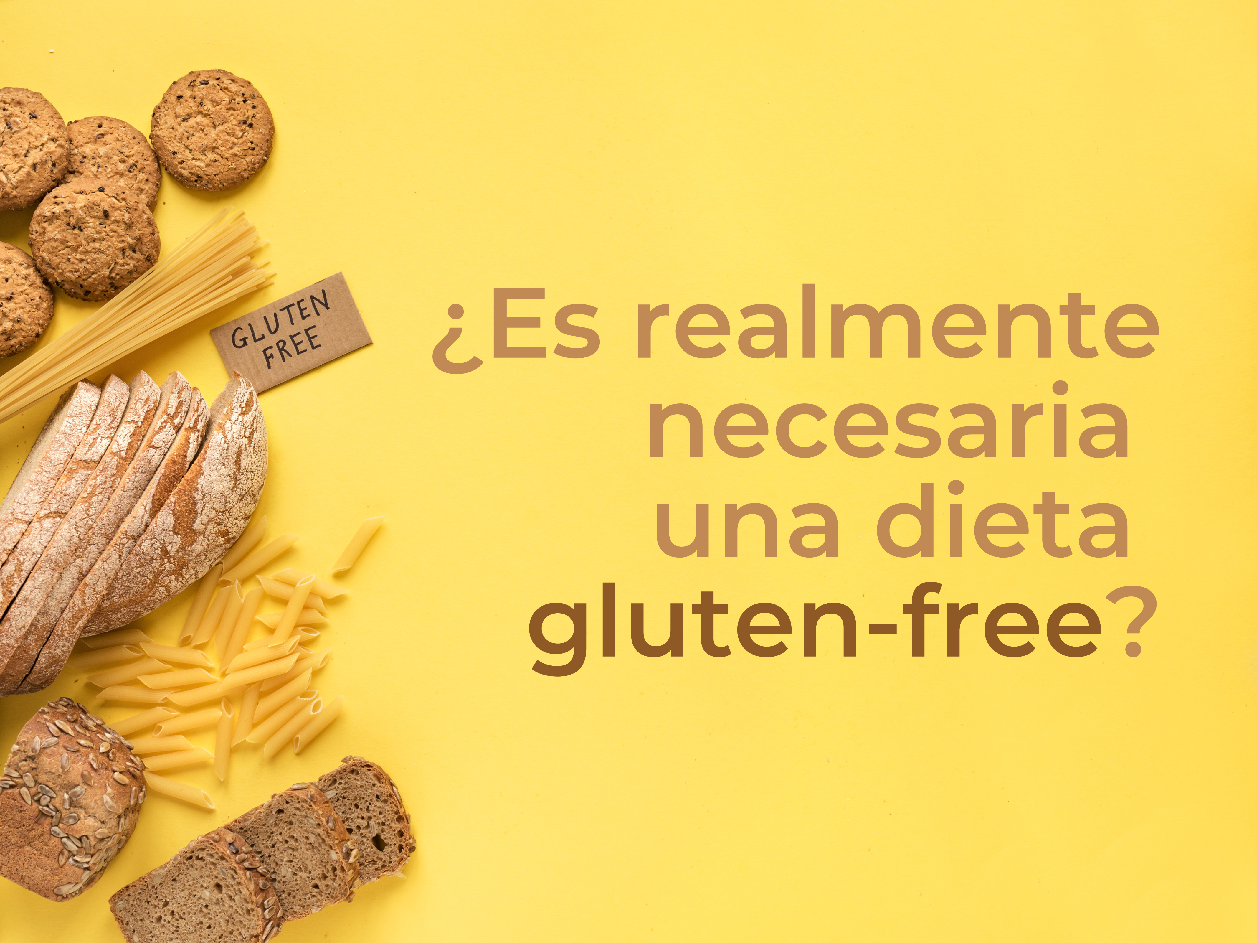 ¿Es realmente necesaria una dieta gluten-free?