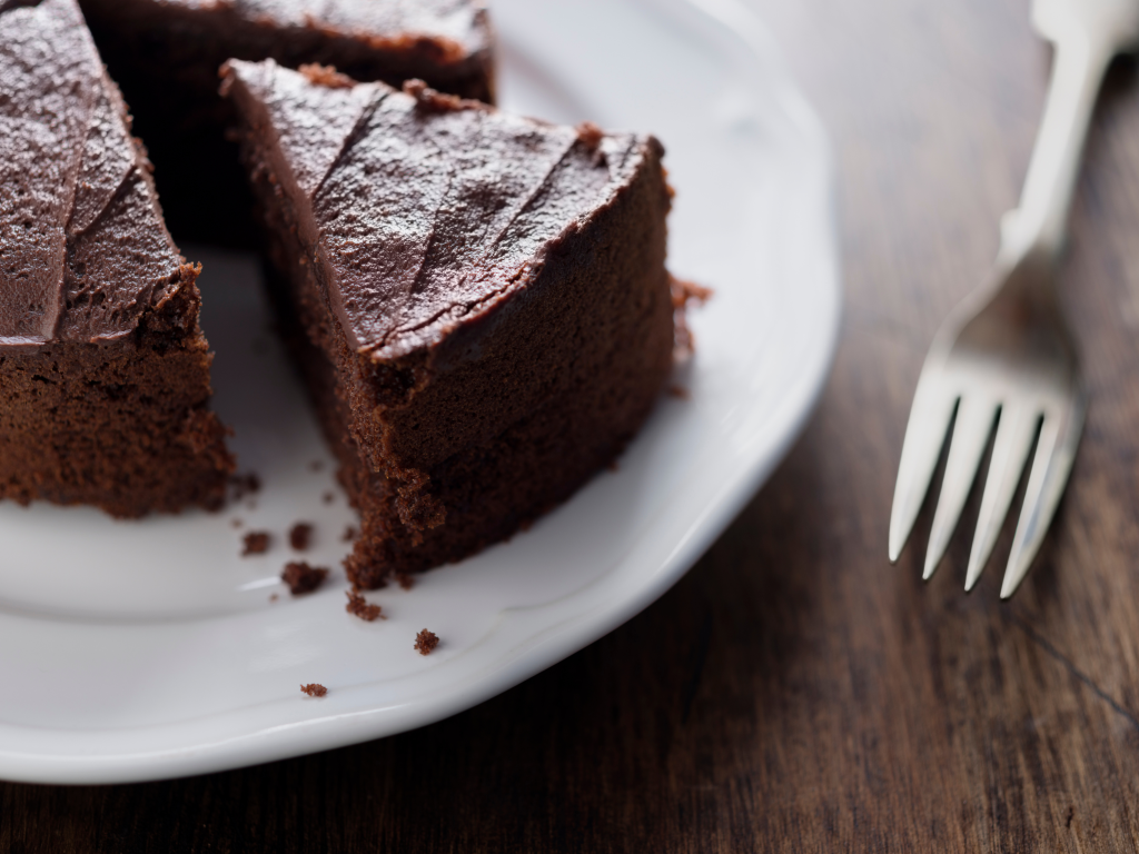 pastel de chocolate keto