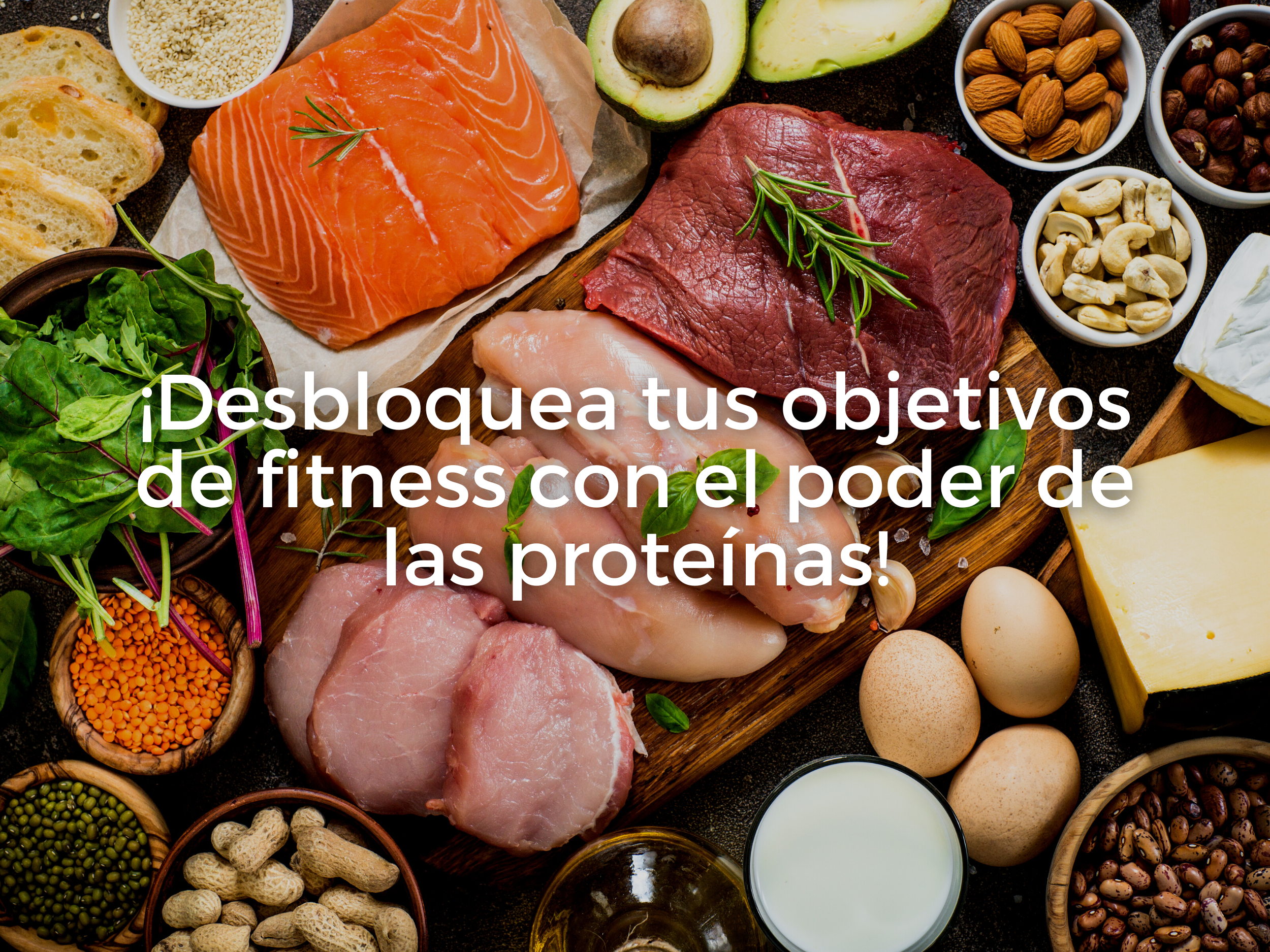 ¡Desbloquea tus objetivos fitness con el poder de las proteínas!