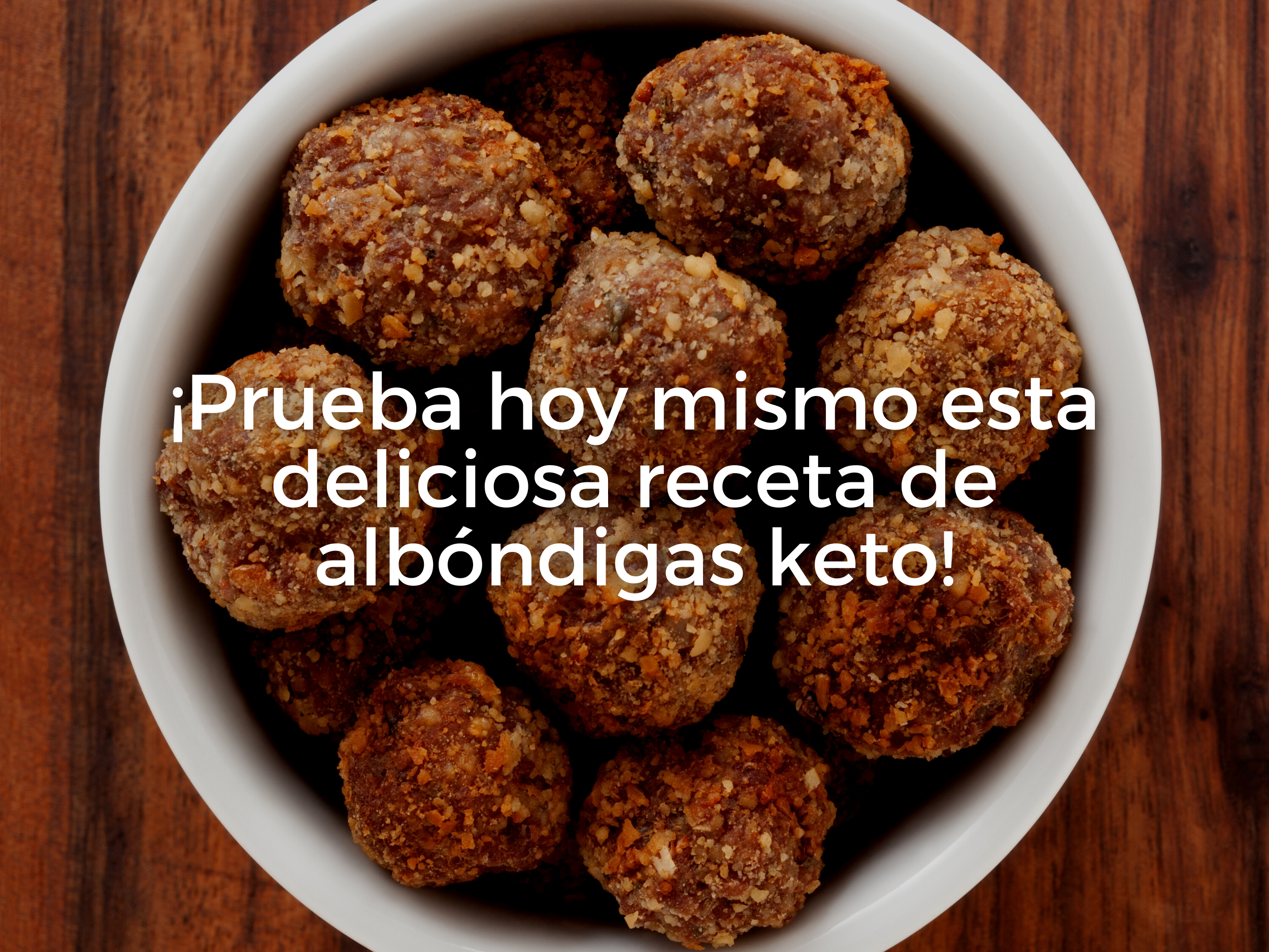 ¡Prueba hoy mismo esta deliciosa receta de albóndigas keto!