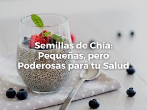 Semillas de Chía: Pequeñas, pero Poderosas para tu Salud