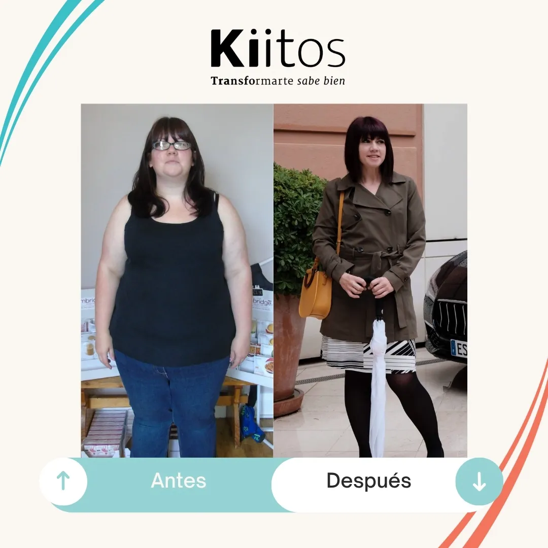 Fotografías de antes y después compartidas por la comunidad Kiitos 14