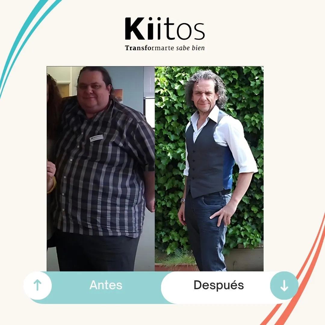 Fotografías de antes y después compartidas por la comunidad Kiitos 17