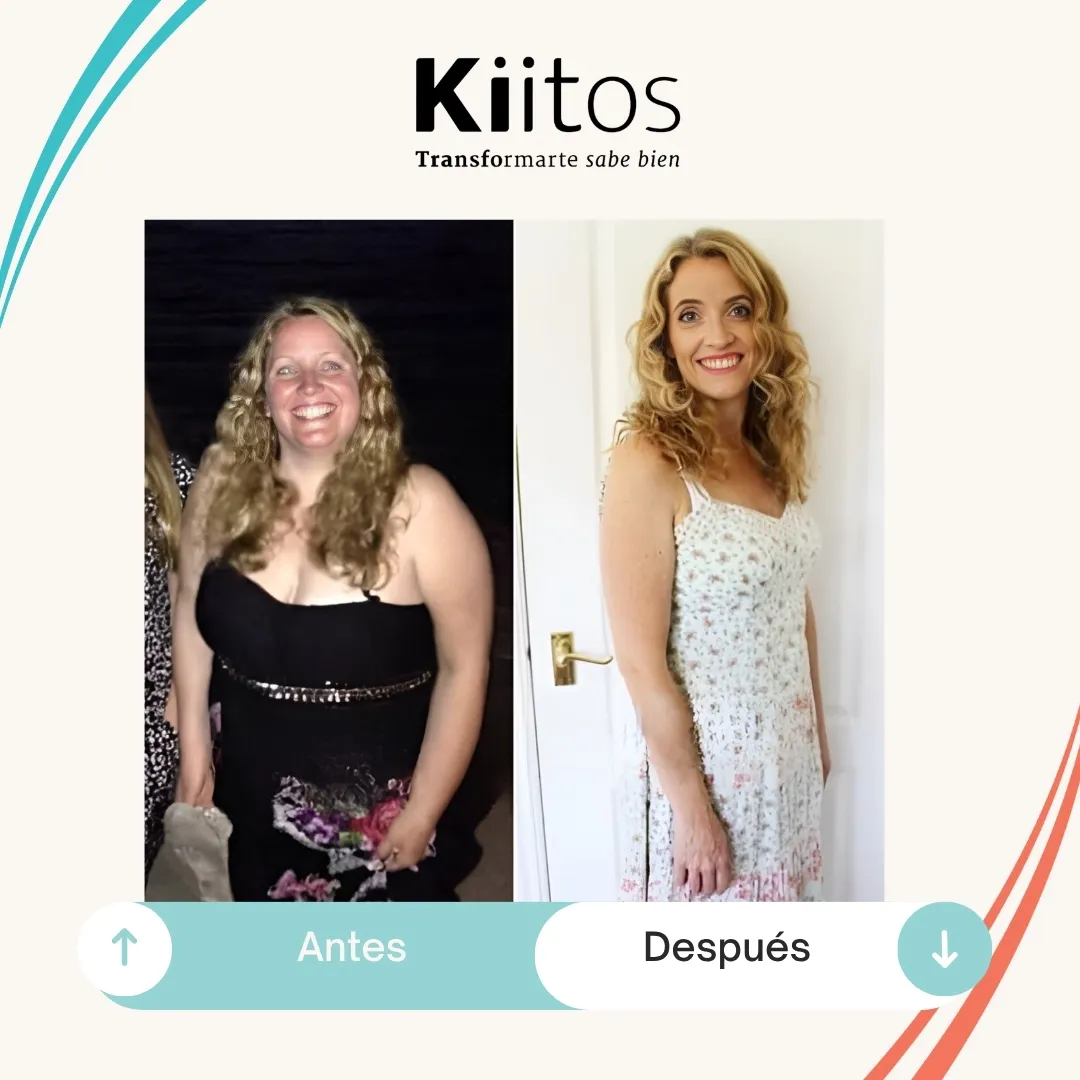 Fotografías de antes y después compartidas por la comunidad Kiitos 18