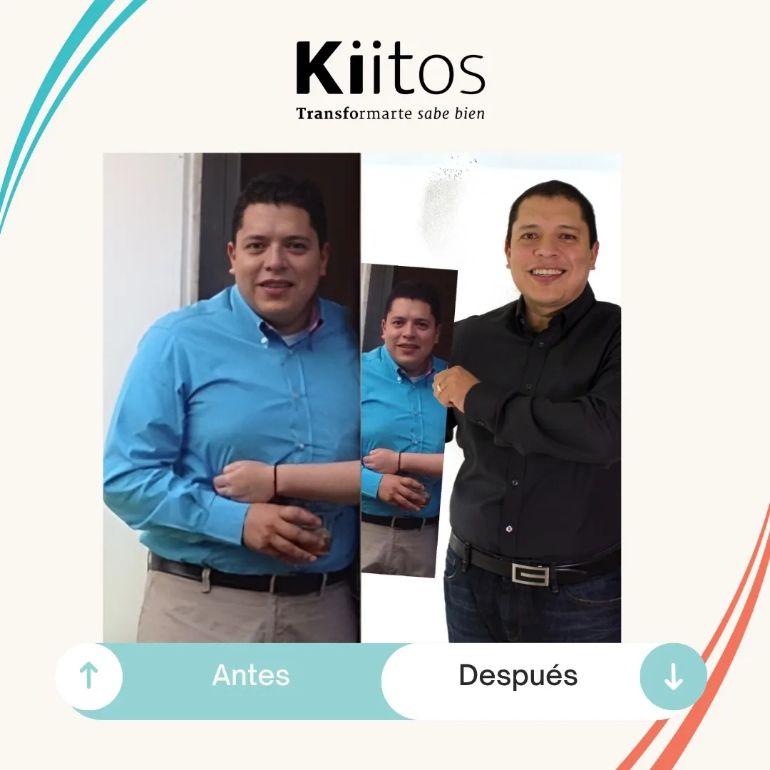 Fotografías de antes y después compartidas por la comunidad Kiitos 19