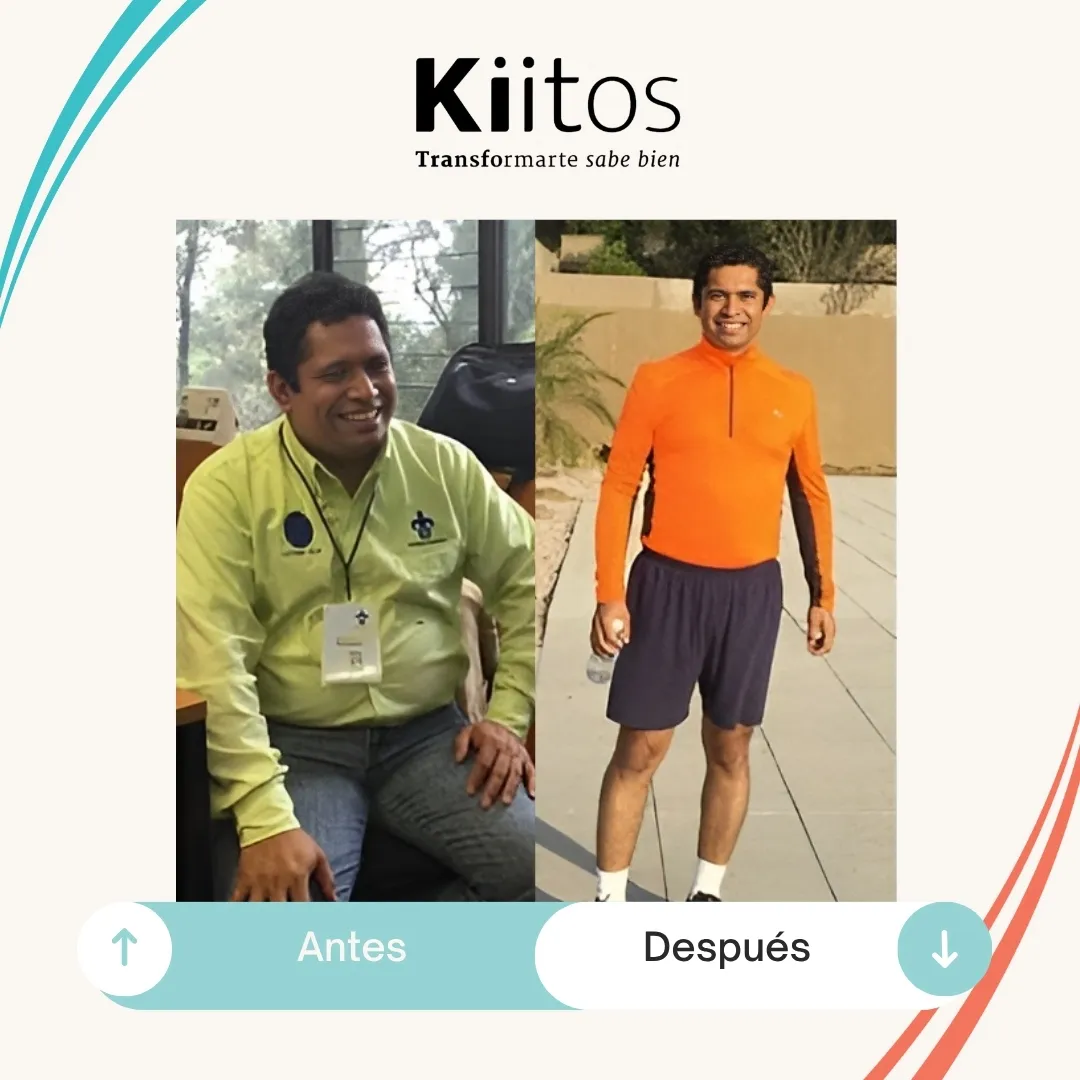 Fotografías de antes y después compartidas por la comunidad Kiitos 26