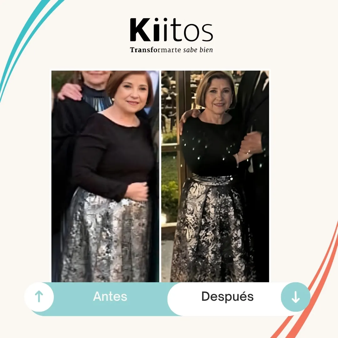 Fotografías de antes y después compartidas por la comunidad Kiitos 31