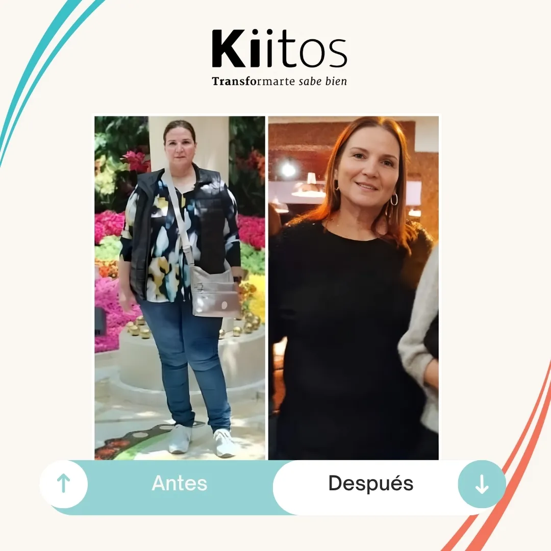 Fotografías de antes y después compartidas por la comunidad Kiitos 34
