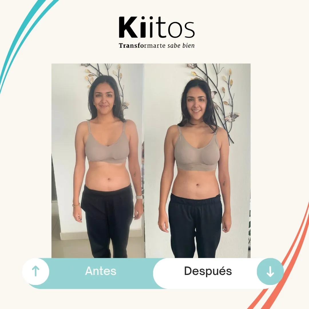 Fotografías de antes y después compartidas por la comunidad Kiitos 35