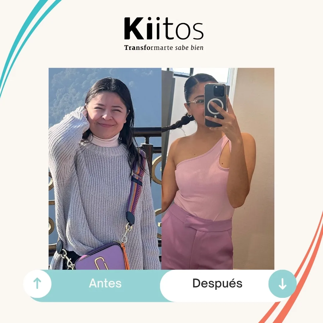 Fotografías de antes y después compartidas por la comunidad Kiitos 37