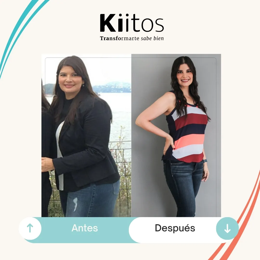 Fotografías de antes y después compartidas por la comunidad Kiitos 41
