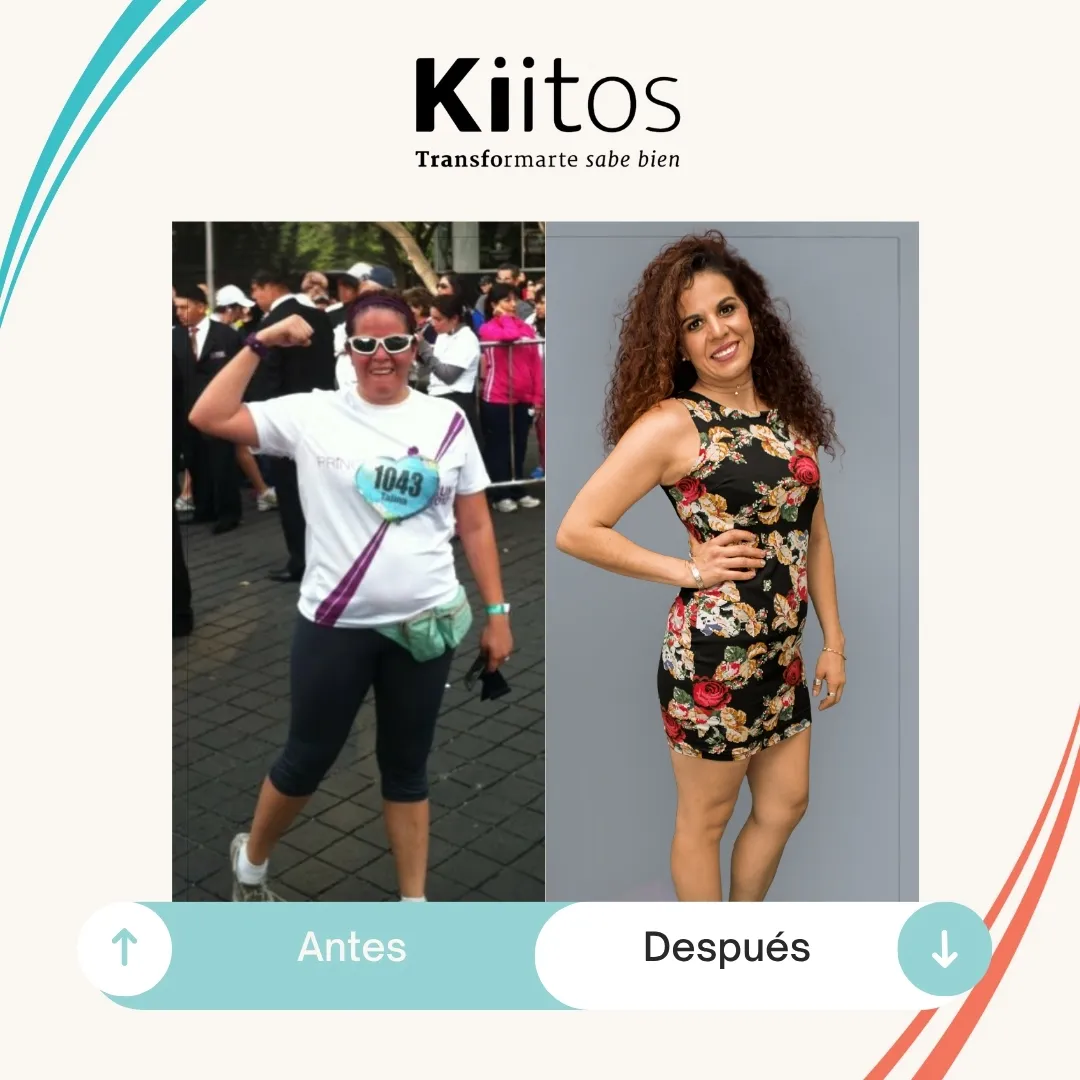 Fotografías de antes y después compartidas por la comunidad Kiitos 43