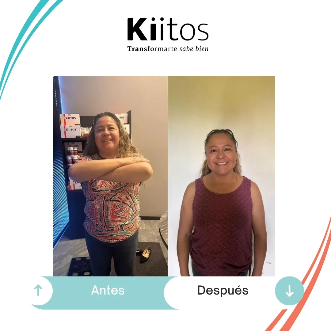 Fotografías de antes y después compartidas por la comunidad Kiitos 46